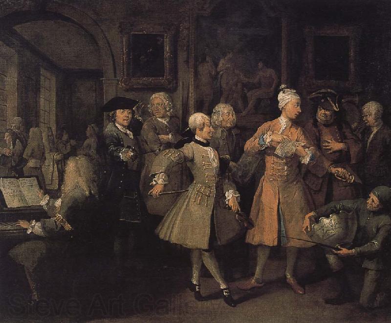 William Hogarth Conference organized by the return of a prodigal Germany oil painting art
